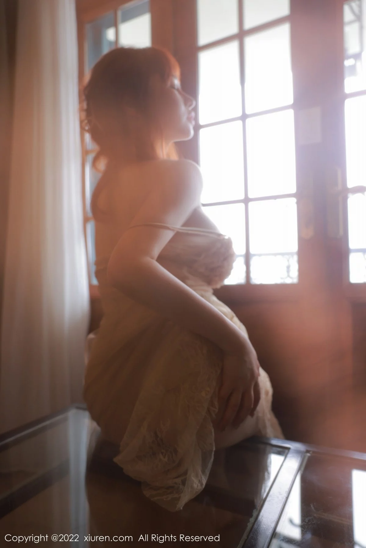 [[XiuRen秀人网]秀人网]No.5421_模特养乐多DoDo私房性感浅色睡裙透视秀火辣身材极致诱惑写真52P