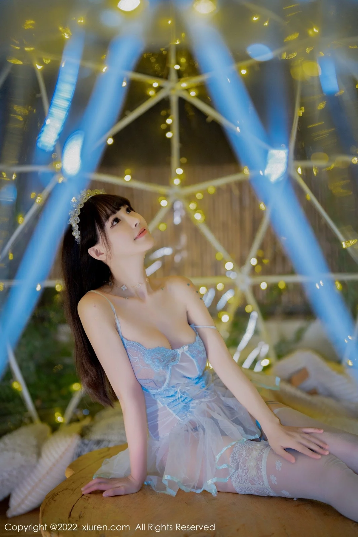 [[XiuRen秀人网]秀人网]No.5333_女神朱可儿Flora大理旅拍白色轻透公主裙配白丝袜丰满诱惑写真76P