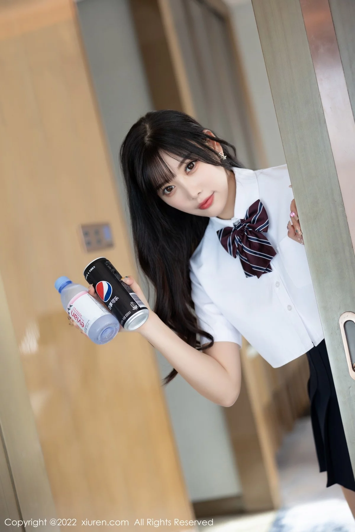 [[XiuRen秀人网]秀人网]No.5338_女神杨晨晨Yome清爽学妹制服露蕾丝内衣秀完美身材诱惑写真82P