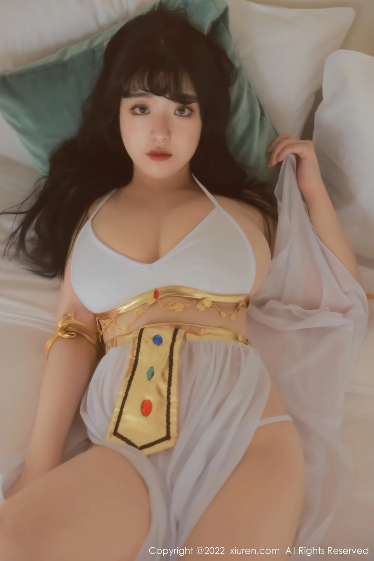 [[XiuRen秀人网]秀人网]No.5341_模特奶酥36E私房性感白色轻透服饰秀丰满身材傲人豪乳诱惑写真51P