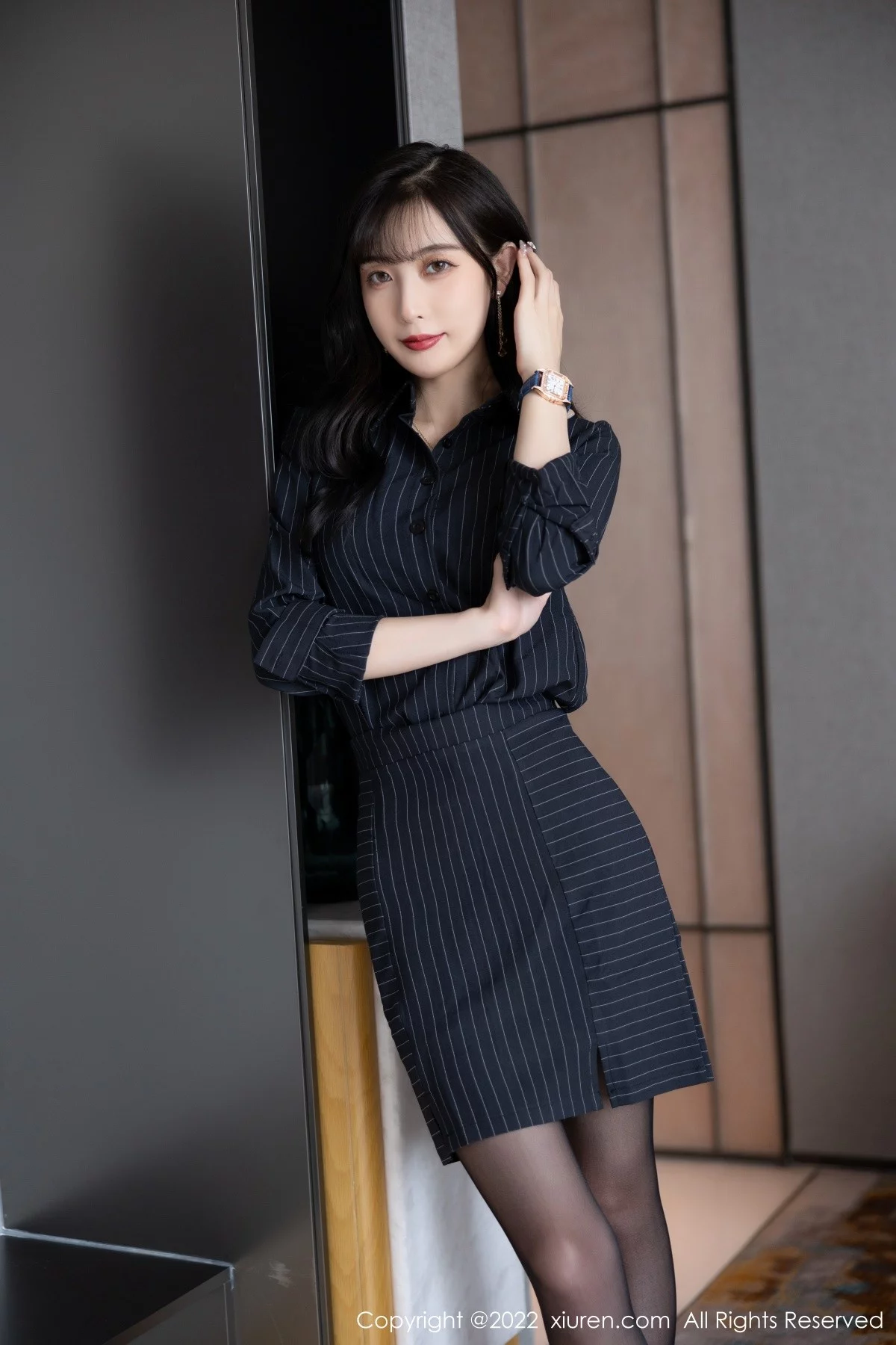 [[XiuRen秀人网]秀人网]No.5346_模特林星阑厦门旅拍半脱露轻透蕾丝内衣配超薄黑丝极致魅惑写真87P