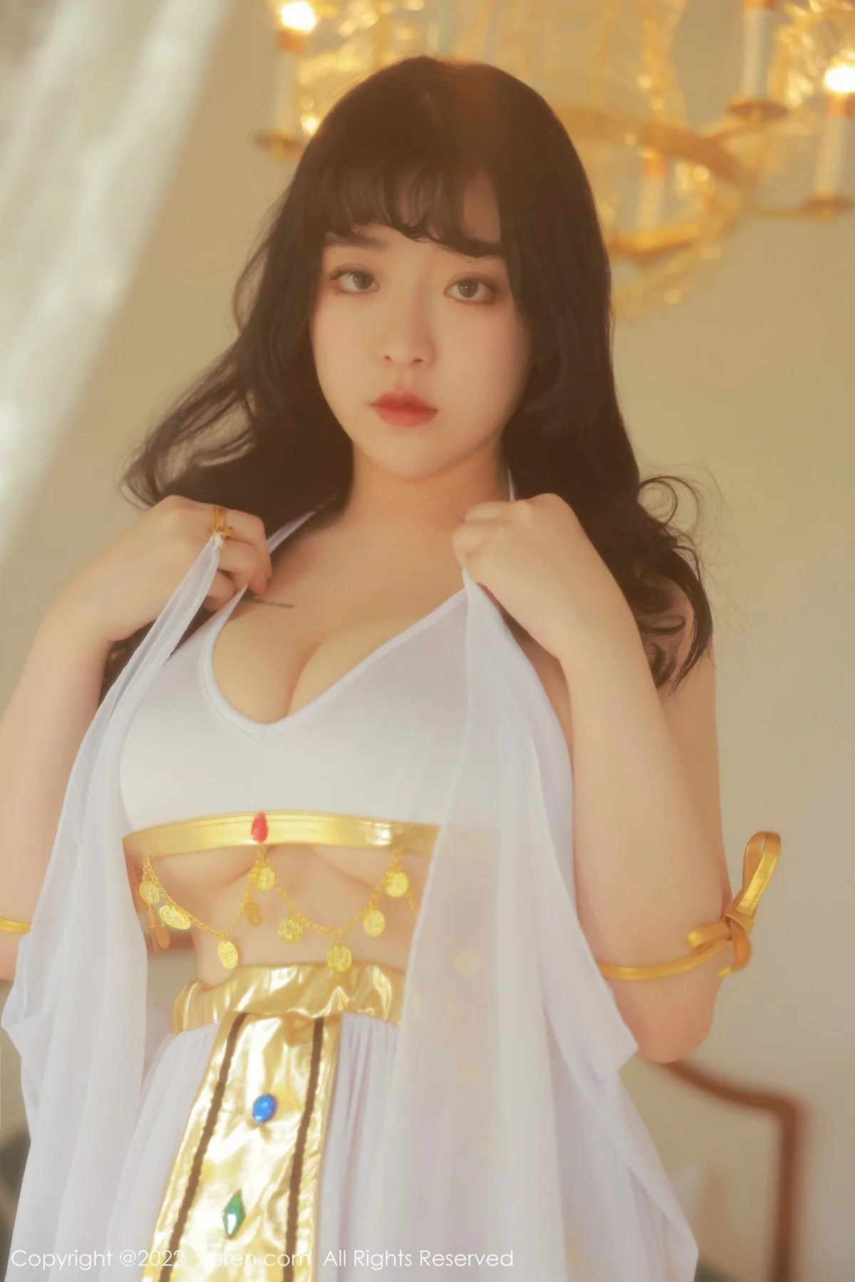 [[XiuRen秀人网]秀人网]No.5341_模特奶酥36E私房性感白色轻透服饰秀丰满身材傲人豪乳诱惑写真51P