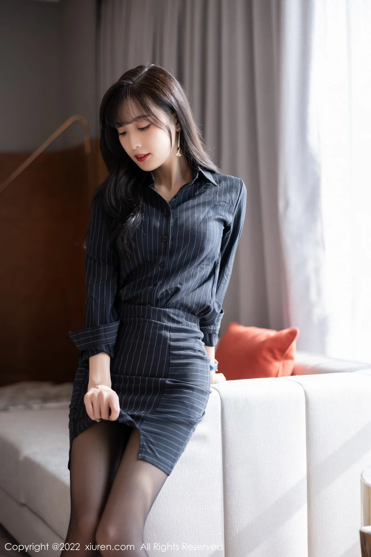 [[XiuRen秀人网]秀人网]No.5346_模特林星阑厦门旅拍半脱露轻透蕾丝内衣配超薄黑丝极致魅惑写真87P