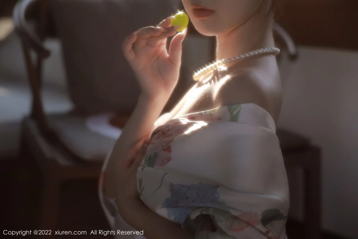 [[XiuRen秀人网]秀人网]No.5514_模特谢晚晚性感白色带花纹长裙配原色丝袜秀完美身材诱惑写真111P