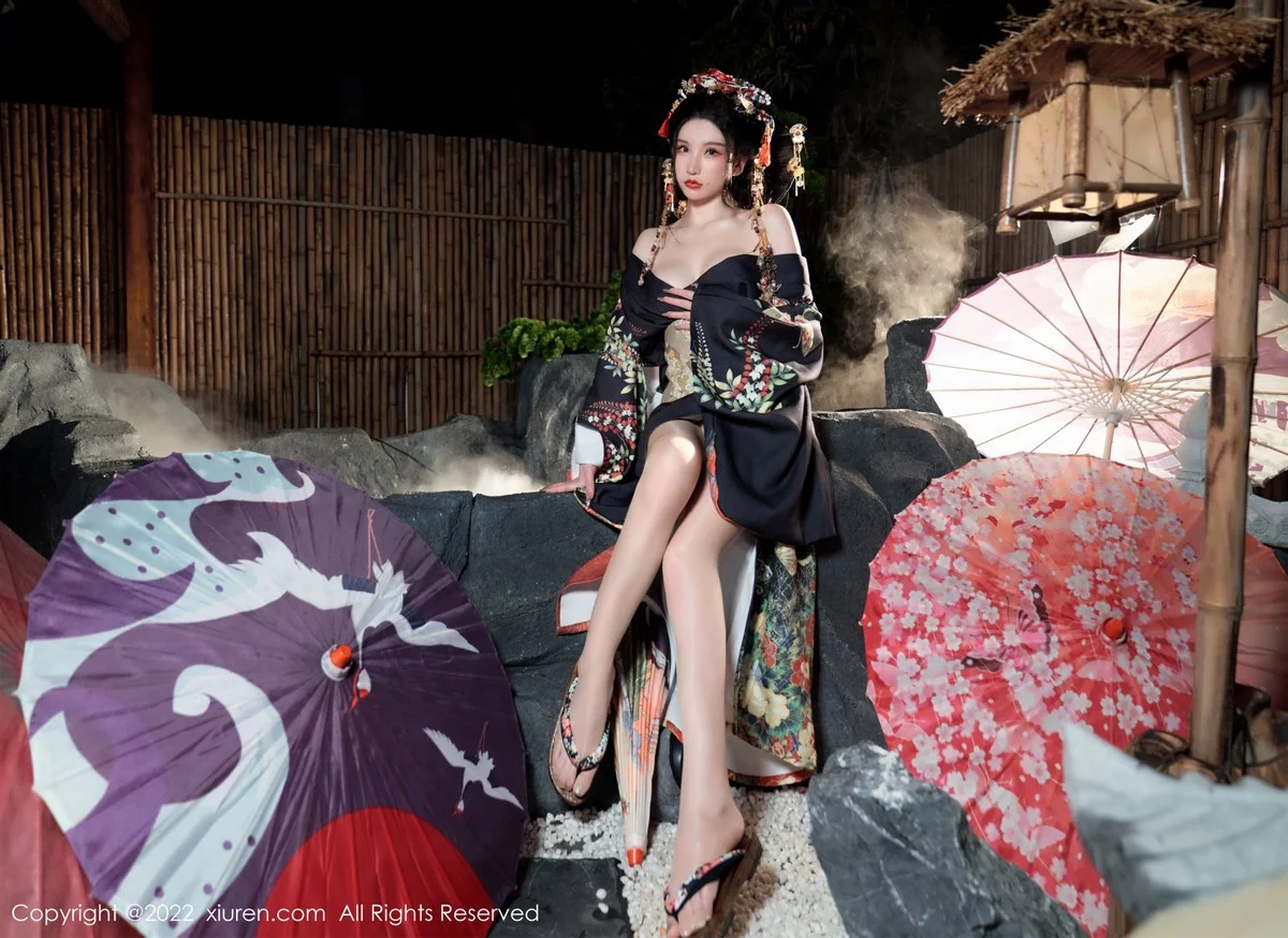 [[XiuRen秀人网]秀人网]No.5537_女神周于希Sally宽衣解带主题日系风脱和服露翘臀美腿诱惑写真80P