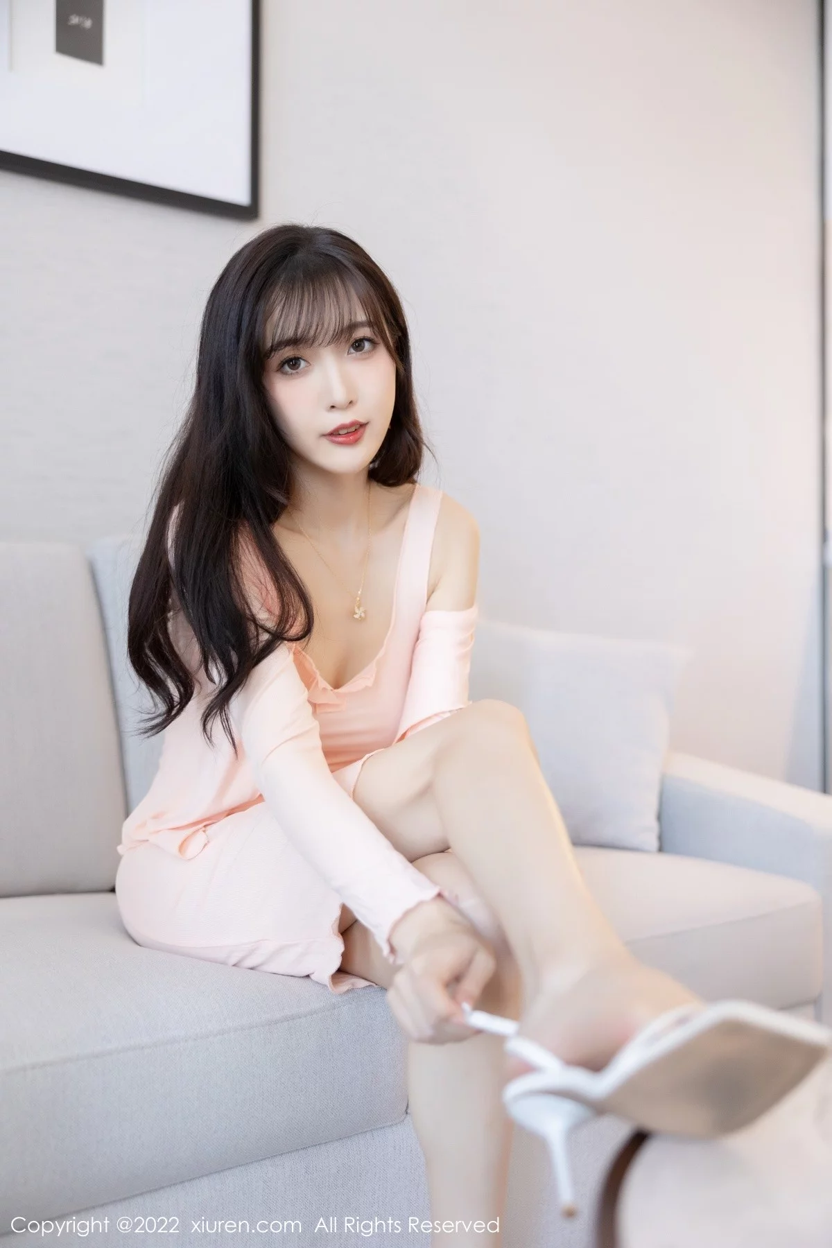 [[XiuRen秀人网]秀人网]No.5544_模特林星阑性感粉色套装配超薄无内肉丝秀曼妙身姿诱惑写真81P