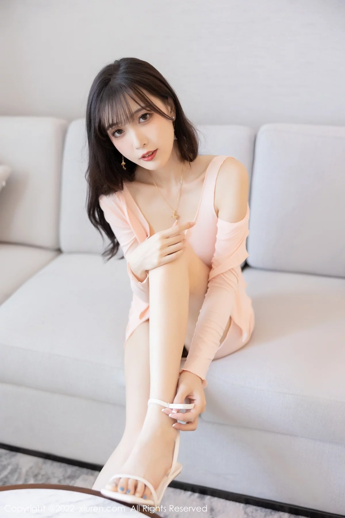 [[XiuRen秀人网]秀人网]No.5544_模特林星阑性感粉色套装配超薄无内肉丝秀曼妙身姿诱惑写真81P