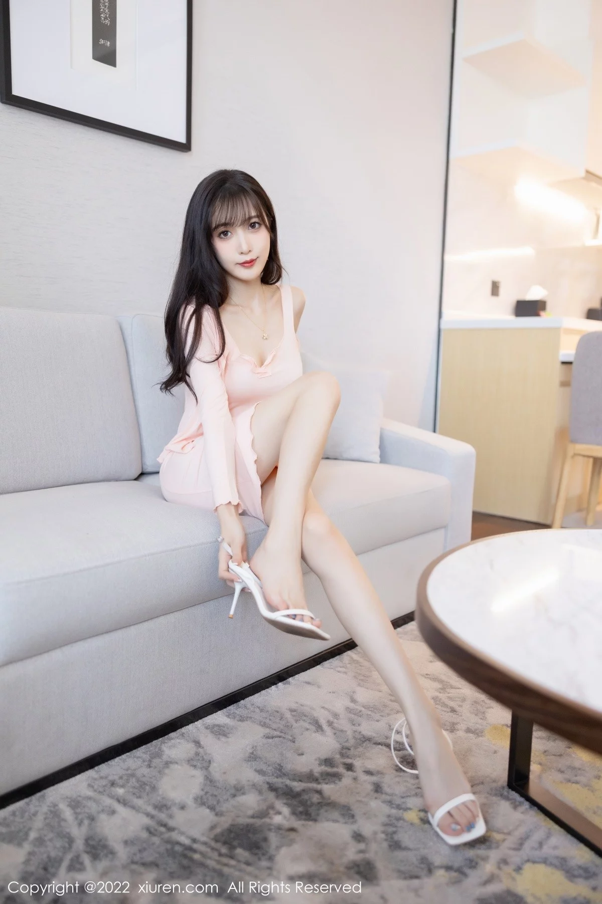 [[XiuRen秀人网]秀人网]No.5544_模特林星阑性感粉色套装配超薄无内肉丝秀曼妙身姿诱惑写真81P