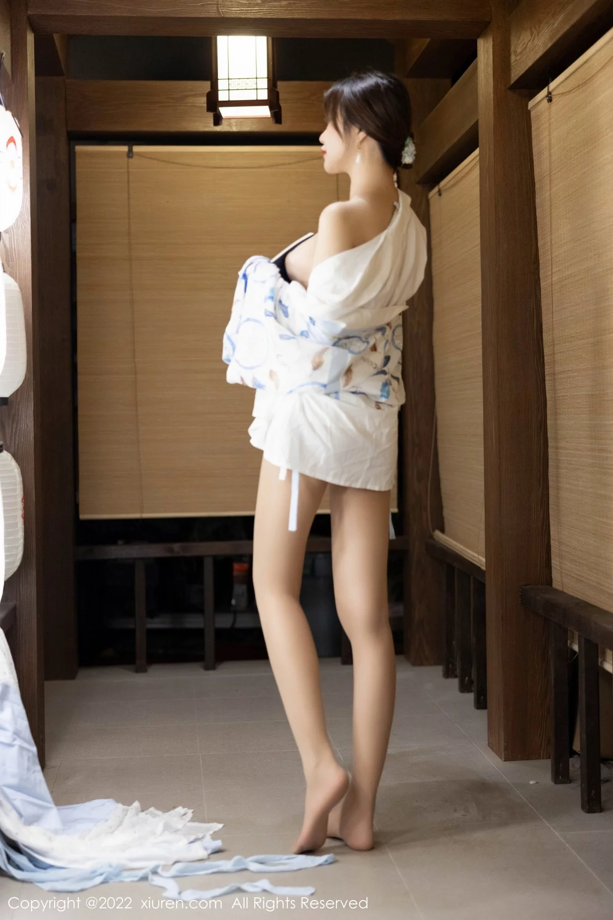 [[XiuRen秀人网]秀人网]No.5569_女神绮里嘉ula私房日式风性感和服配超薄无内肉丝极致诱惑写真75P