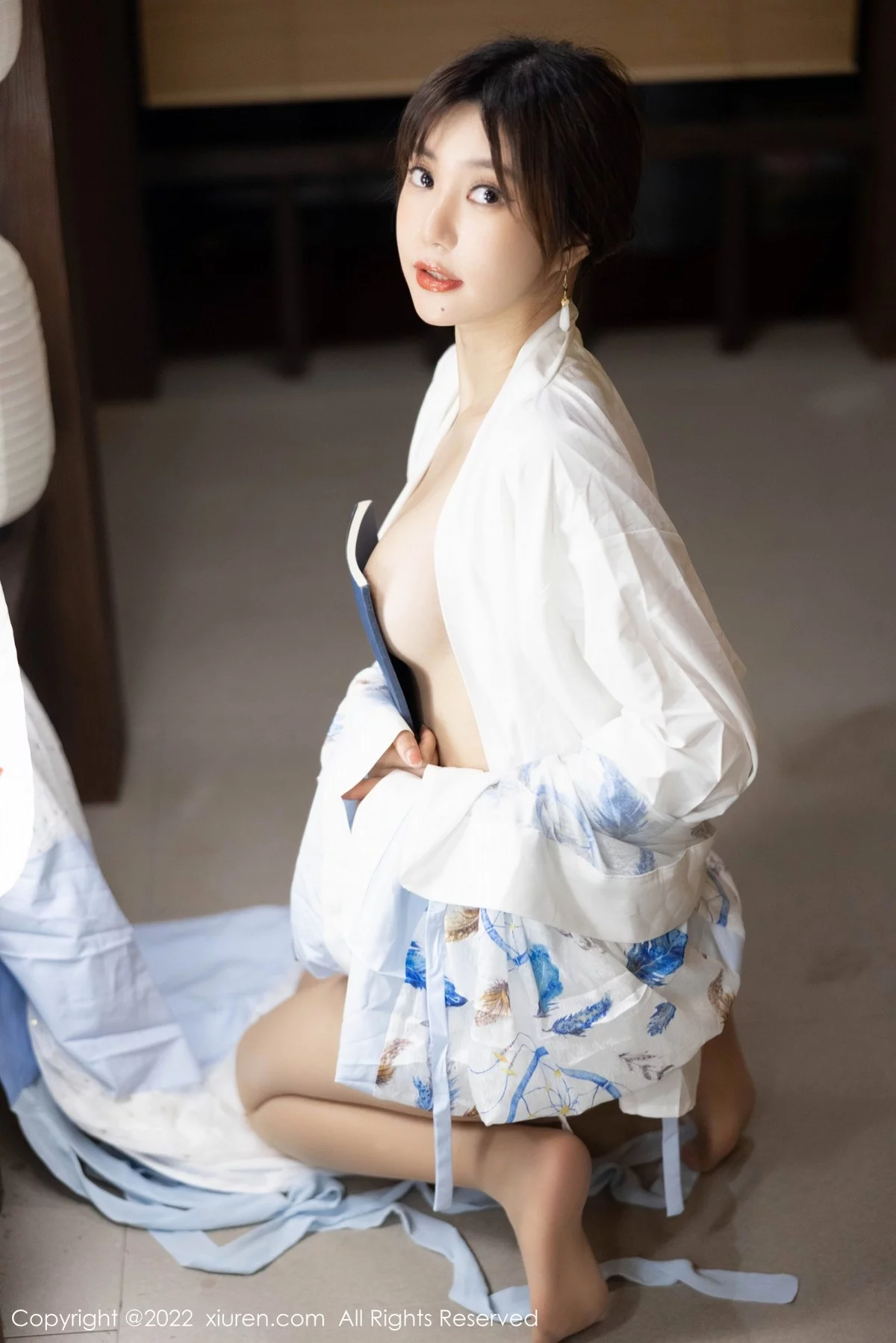 [[XiuRen秀人网]秀人网]No.5569_女神绮里嘉ula私房日式风性感和服配超薄无内肉丝极致诱惑写真75P