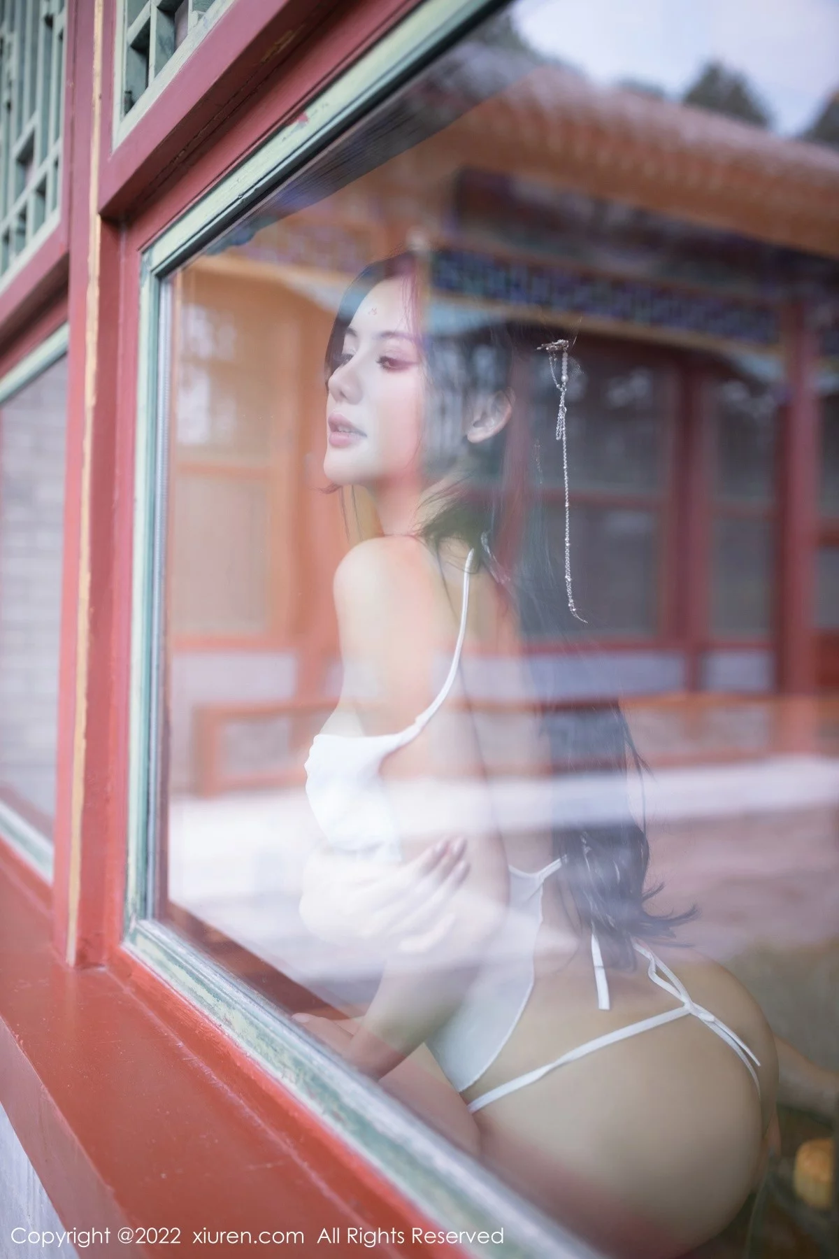 [[XiuRen秀人网]秀人网]No.5573_模特就是阿朱啊嫦娥装扮中秋主题白色服饰秀曼妙身姿诱惑写真85P