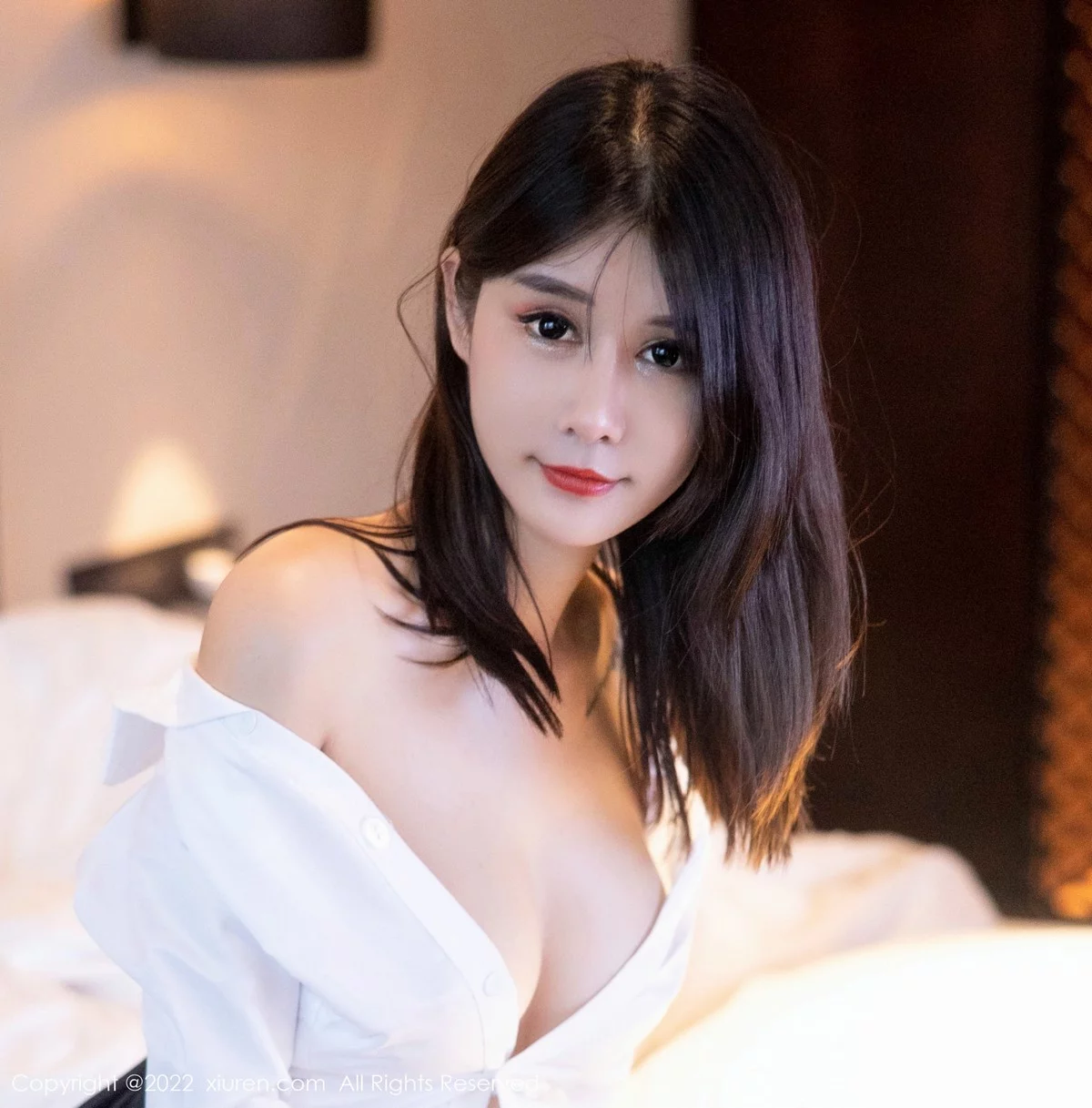 [[XiuRen秀人网]秀人网]No.5578_模特夏沫沫tifa性感白衬衣配黑色短裙露超薄黑丝完美诱惑写真74P