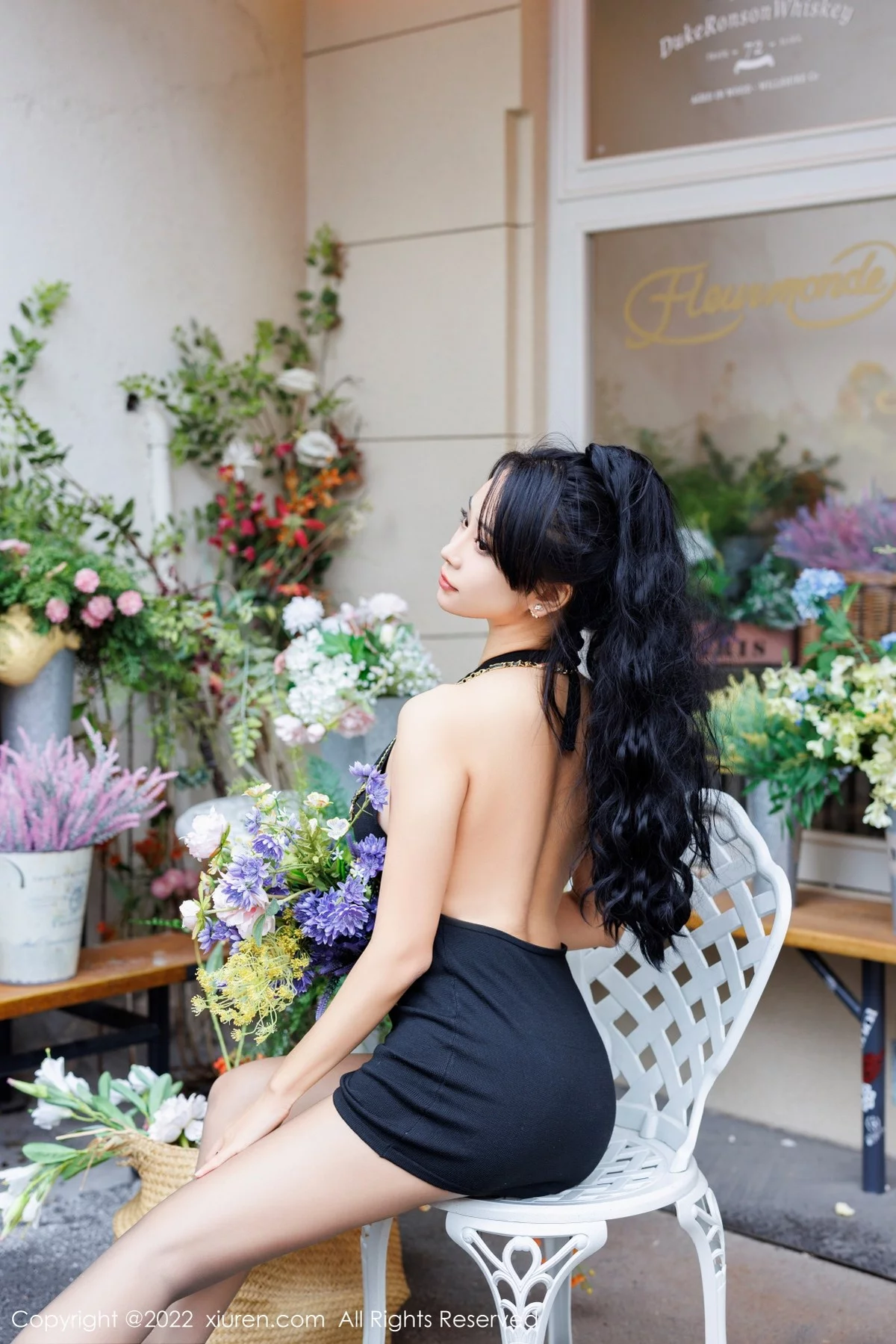 [[XiuRen秀人网]秀人网]No.5583_模特蓝夏Akasha两套服饰连衣裙配超薄肉丝秀凹凸身材诱惑写真53P