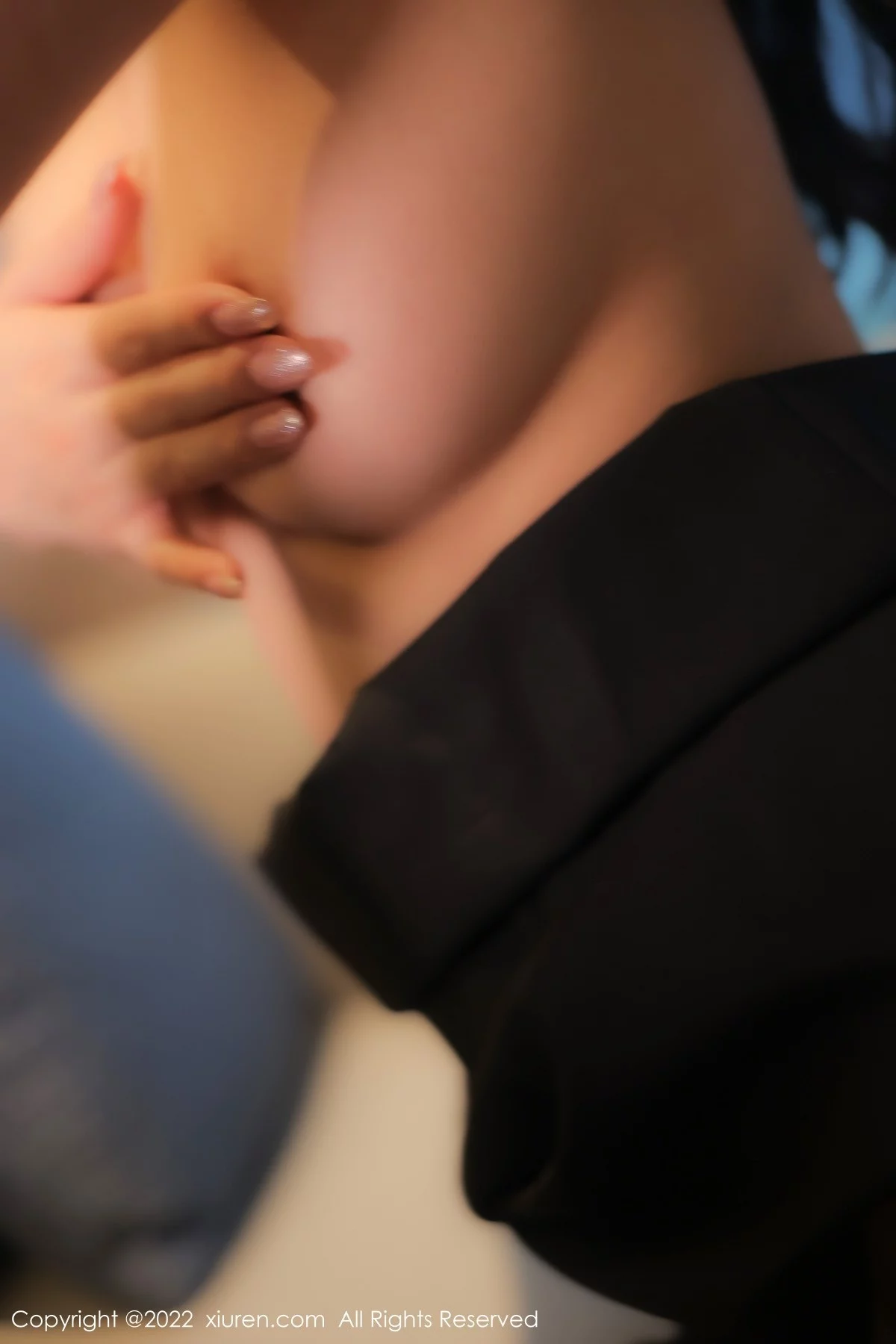 [[XiuRen秀人网]秀人网]No.5471_模特李雅柔182CM脱黑色职业套装露性感白色蕾丝内衣诱惑写真81P