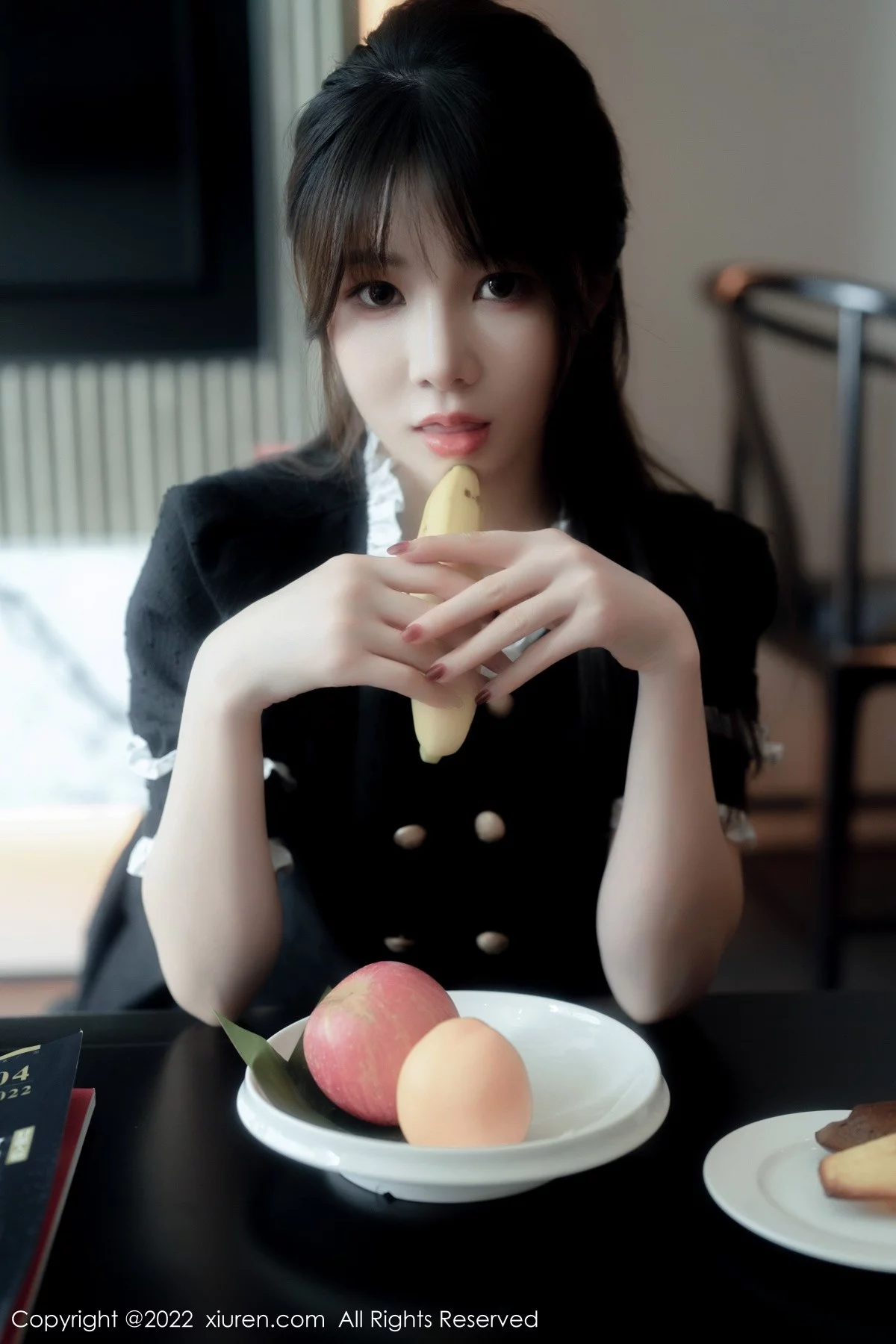 [[XiuRen秀人网]秀人网]No.5626_模特婠婠么脱黑色短款连衣裙露性感黑色内衣秀曼妙身材诱惑写真64P