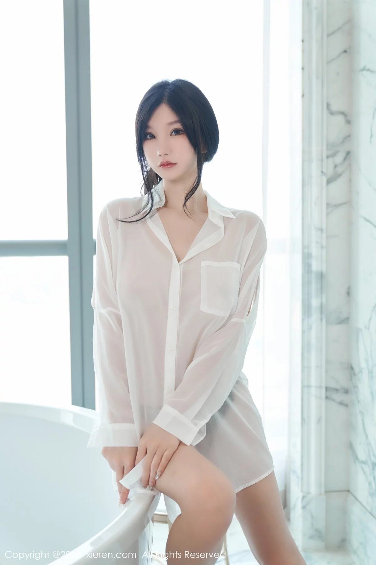 [[XiuRen秀人网]秀人网]No.5638_女神周于希Sally心愿旅拍浴缸场景性感白色轻透衣湿身诱惑写真84P