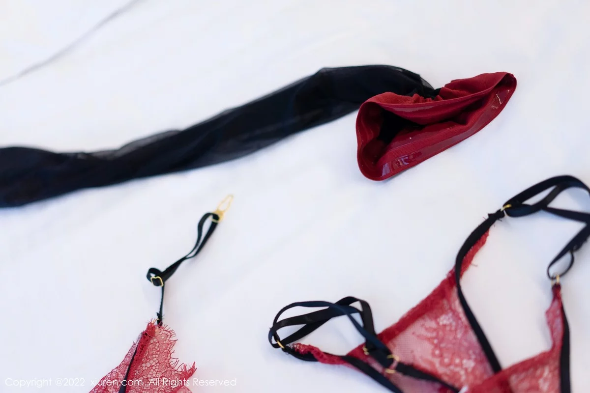 [[XiuRen秀人网]秀人网]No.5636_女神奶瓶土肥圆性感红色蕾丝情趣内衣配黑丝吊袜惹火诱惑写真71P