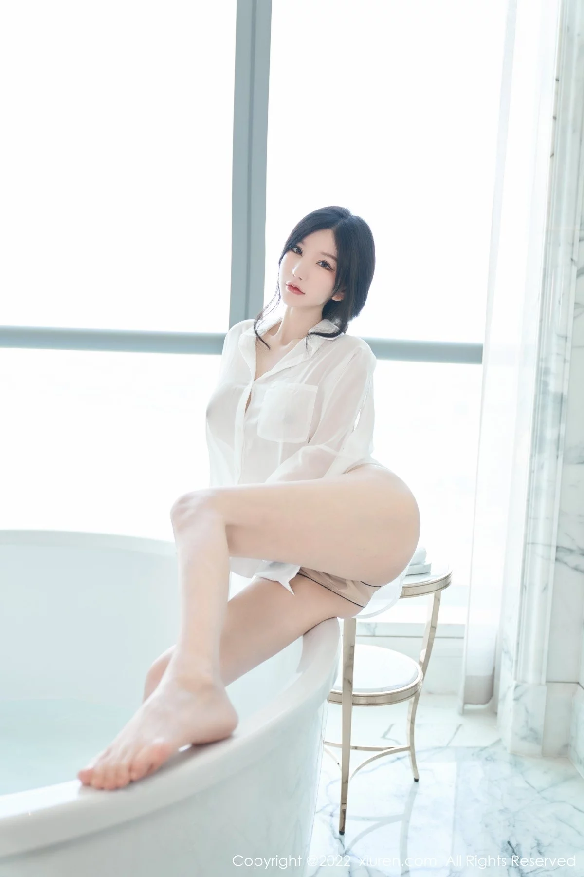 [[XiuRen秀人网]秀人网]No.5638_女神周于希Sally心愿旅拍浴缸场景性感白色轻透衣湿身诱惑写真84P