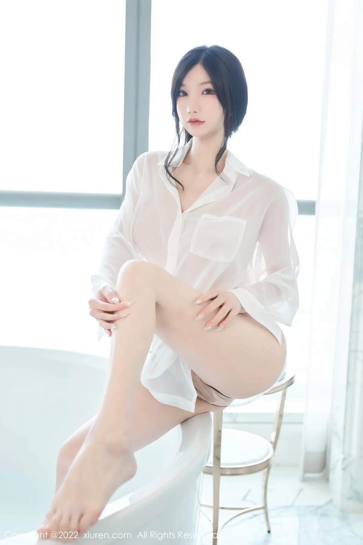 [[XiuRen秀人网]秀人网]No.5638_女神周于希Sally心愿旅拍浴缸场景性感白色轻透衣湿身诱惑写真84P