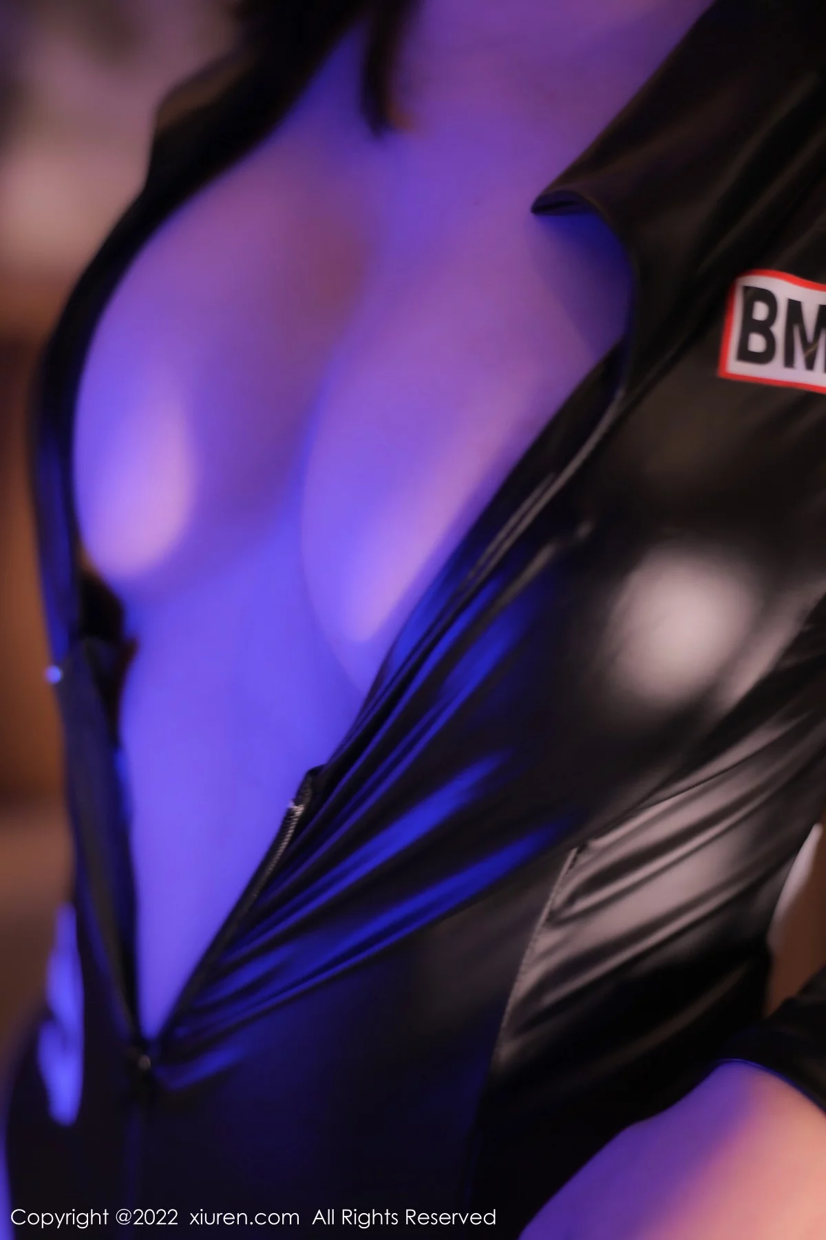 [[XiuRen秀人网]秀人网]No.5794_模特夏沫沫tifa黑皮质连体衣配超薄黑丝半脱秀惹火身材诱惑写真81P