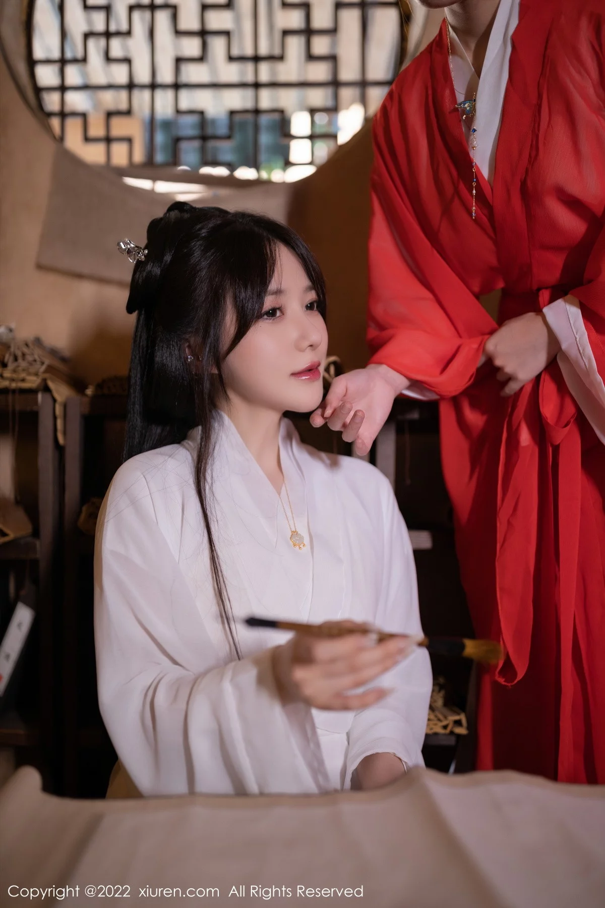 [[XiuRen秀人网]秀人网]No.5811_模特鱼子酱Fish古筝弹奏情节古装服饰秀曼妙身姿性感迷人写真82P