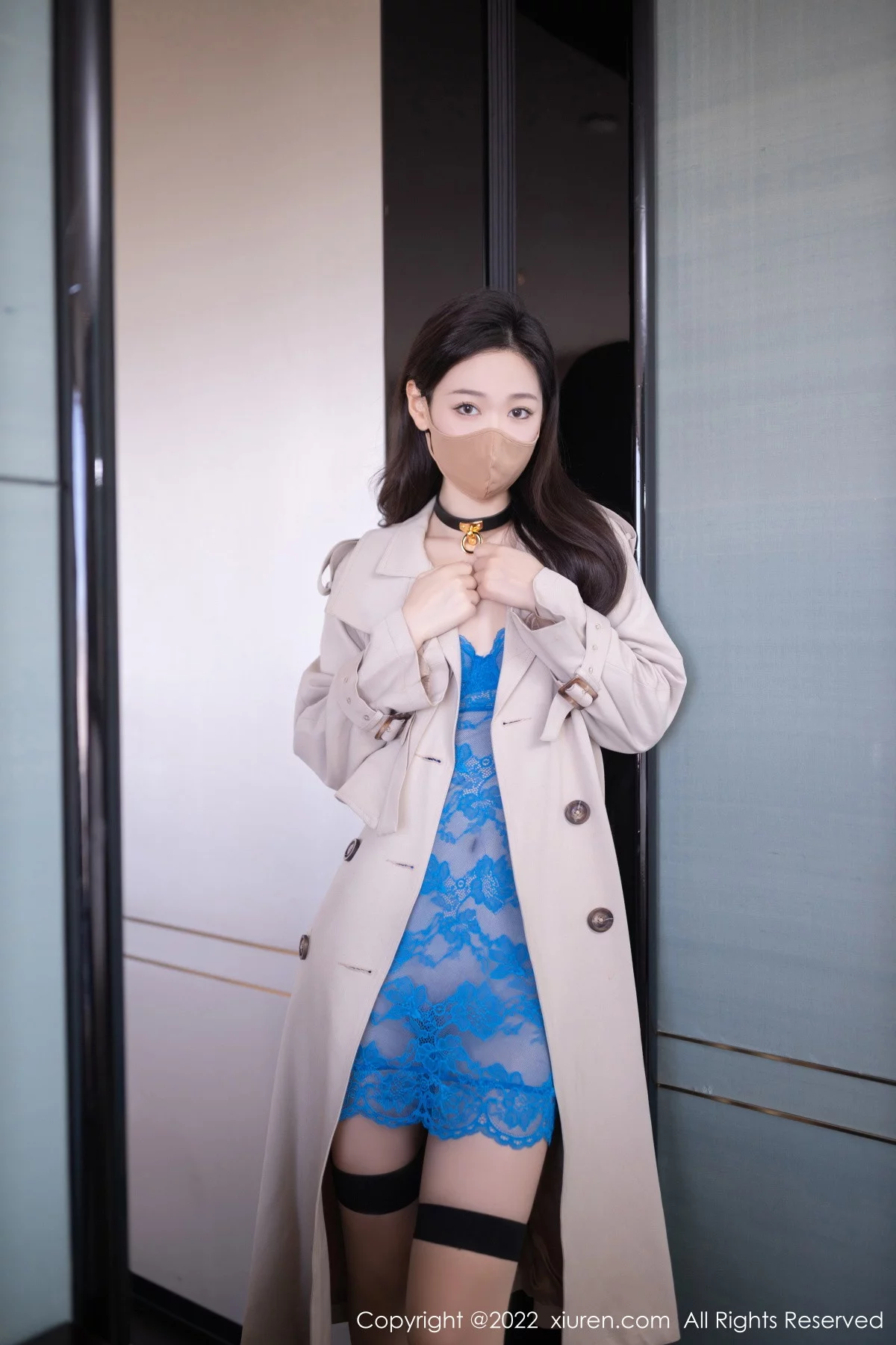 [[XiuRen秀人网]秀人网]No.5817_模特唐安琪性感蓝色蕾丝轻透服配原色丝袜秀曼妙身姿诱惑写真76P