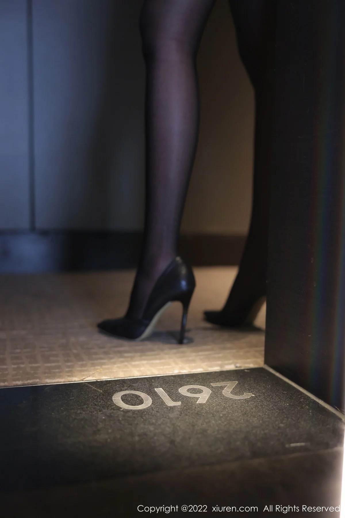 [[XiuRen秀人网]秀人网]No.5813_模特Arude薇薇脱深蓝色连衣短裙露紫色情趣蕾丝内衣诱惑写真69P