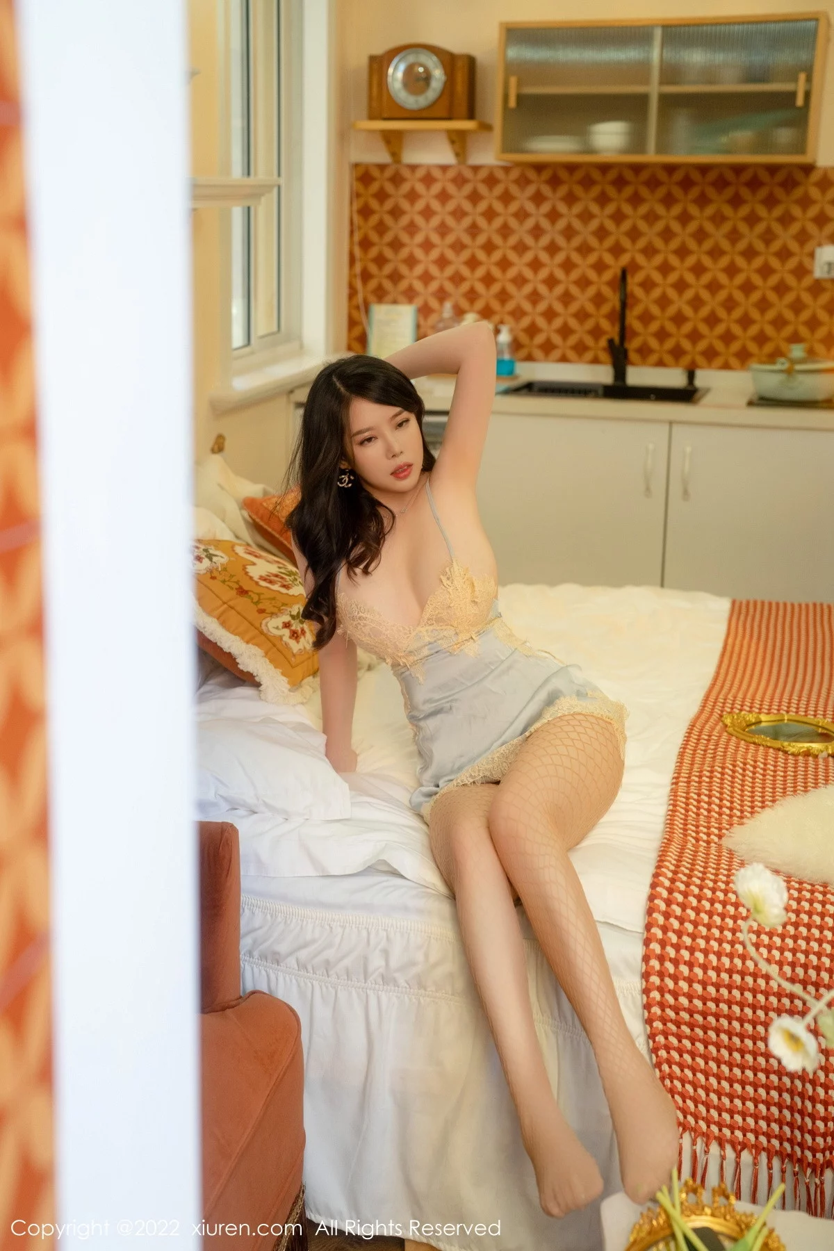 [[XiuRen秀人网]秀人网]No.5814_模特白茹雪私房性感浅色蕾丝吊裙配网格袜秀丰腴身材诱惑写真62P