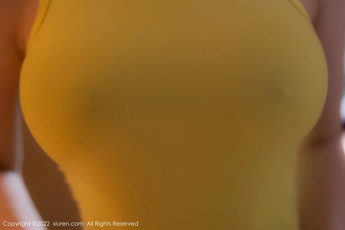 [[XiuRen秀人网]秀人网]No.5843_模特顾乔楠Cora性感黄色短款上衣配灰短裙秀丰腴身姿诱惑写真80P