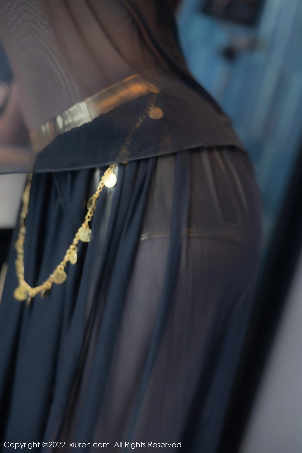 [[XiuRen秀人网]秀人网]No.5849_模特李雅柔西域风情主题黑色薄纱遮面露性感内衣迷人诱惑写真65P