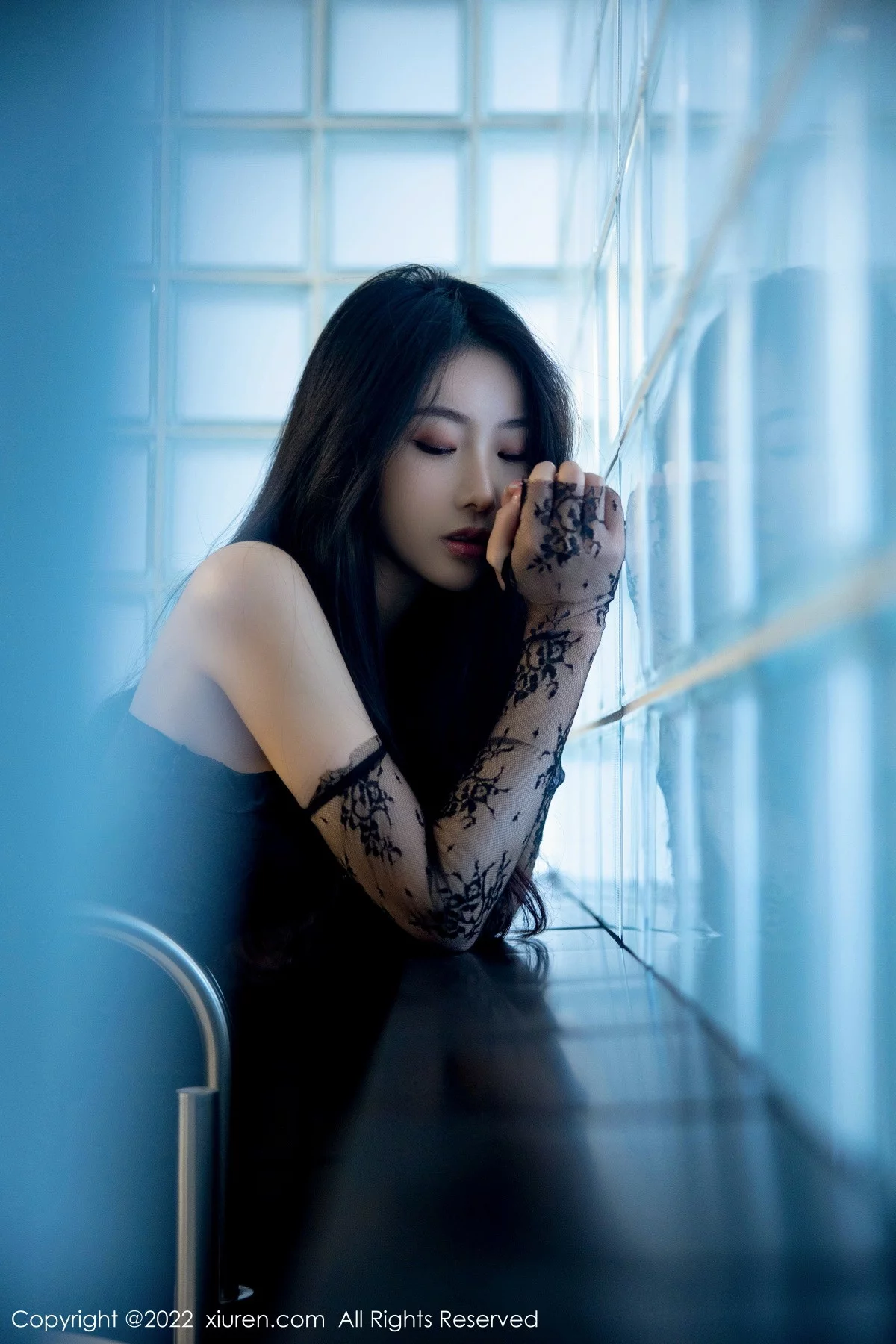 [[XiuRen秀人网]秀人网]No.5864_模特苏苏阿性感黑色轻透情趣服配超薄黑丝秀绝美身姿诱惑写真79P