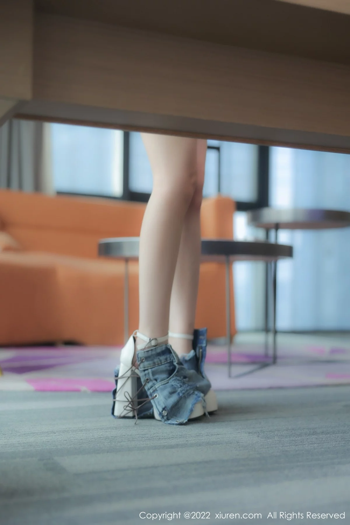 [[XiuRen秀人网]秀人网]No.5868_模特美七Mia私房性感超短情趣牛仔服秀惹火身材撩人诱惑写真82P