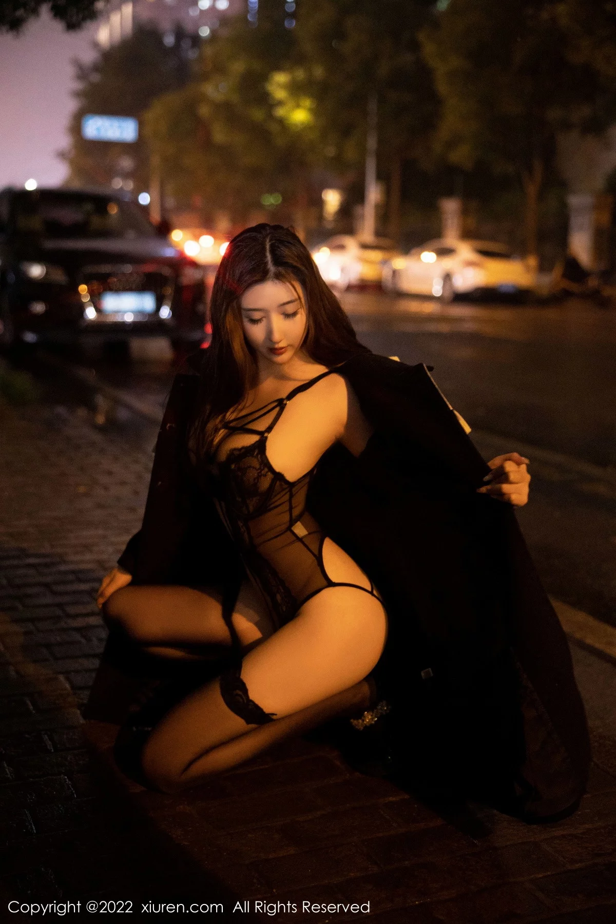 [[XiuRen秀人网]秀人网]No.5984_模特江真真浴缸场景性感黑色蕾丝内衣秀曼妙身姿迷人诱惑写真78P