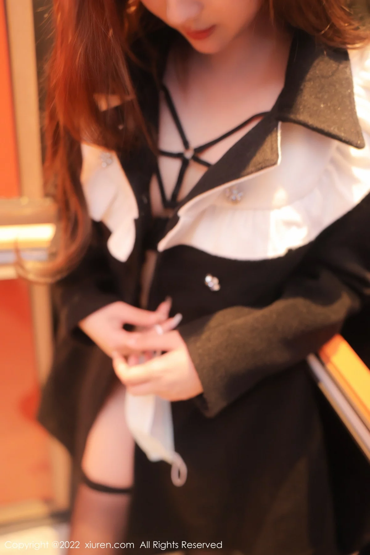 [[XiuRen秀人网]秀人网]No.5984_模特江真真浴缸场景性感黑色蕾丝内衣秀曼妙身姿迷人诱惑写真78P