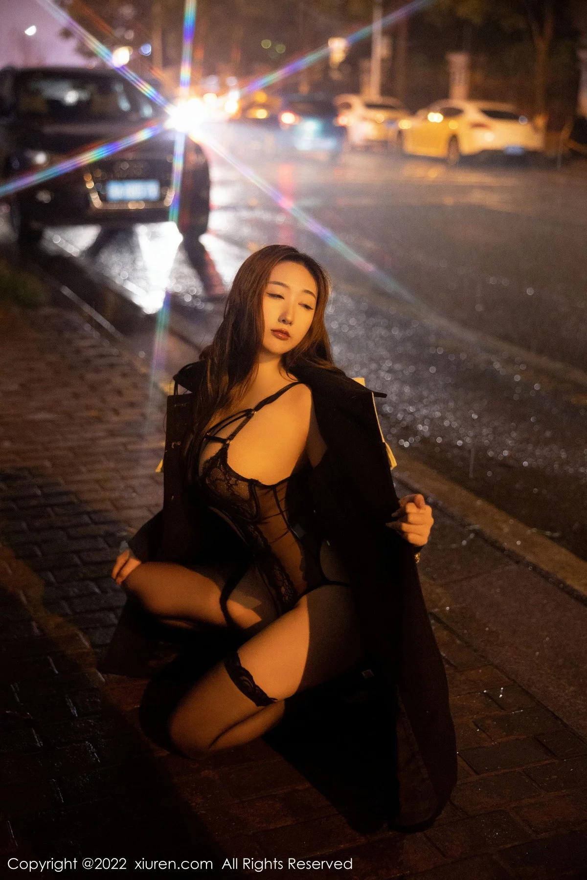 [[XiuRen秀人网]秀人网]No.5984_模特江真真浴缸场景性感黑色蕾丝内衣秀曼妙身姿迷人诱惑写真78P