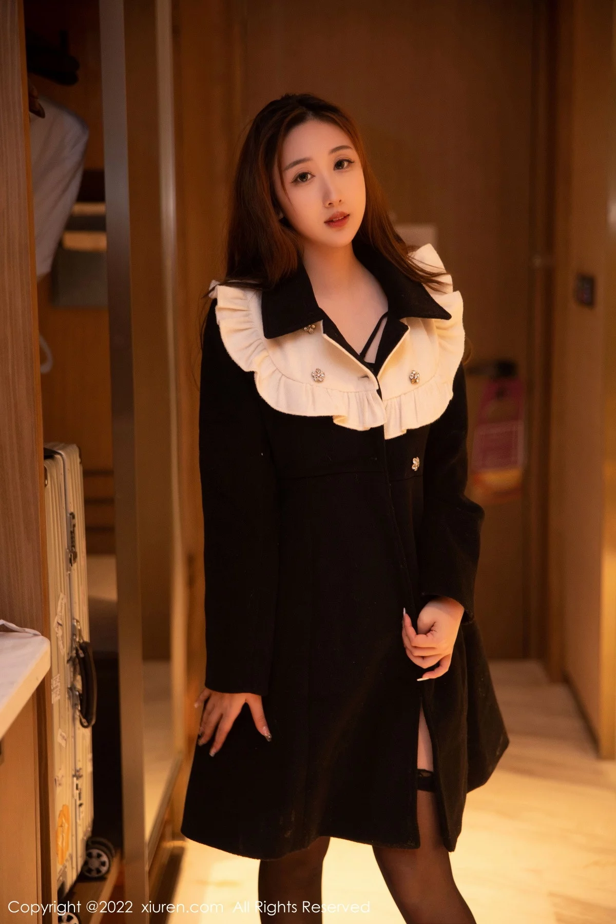 [[XiuRen秀人网]秀人网]No.5984_模特江真真浴缸场景性感黑色蕾丝内衣秀曼妙身姿迷人诱惑写真78P