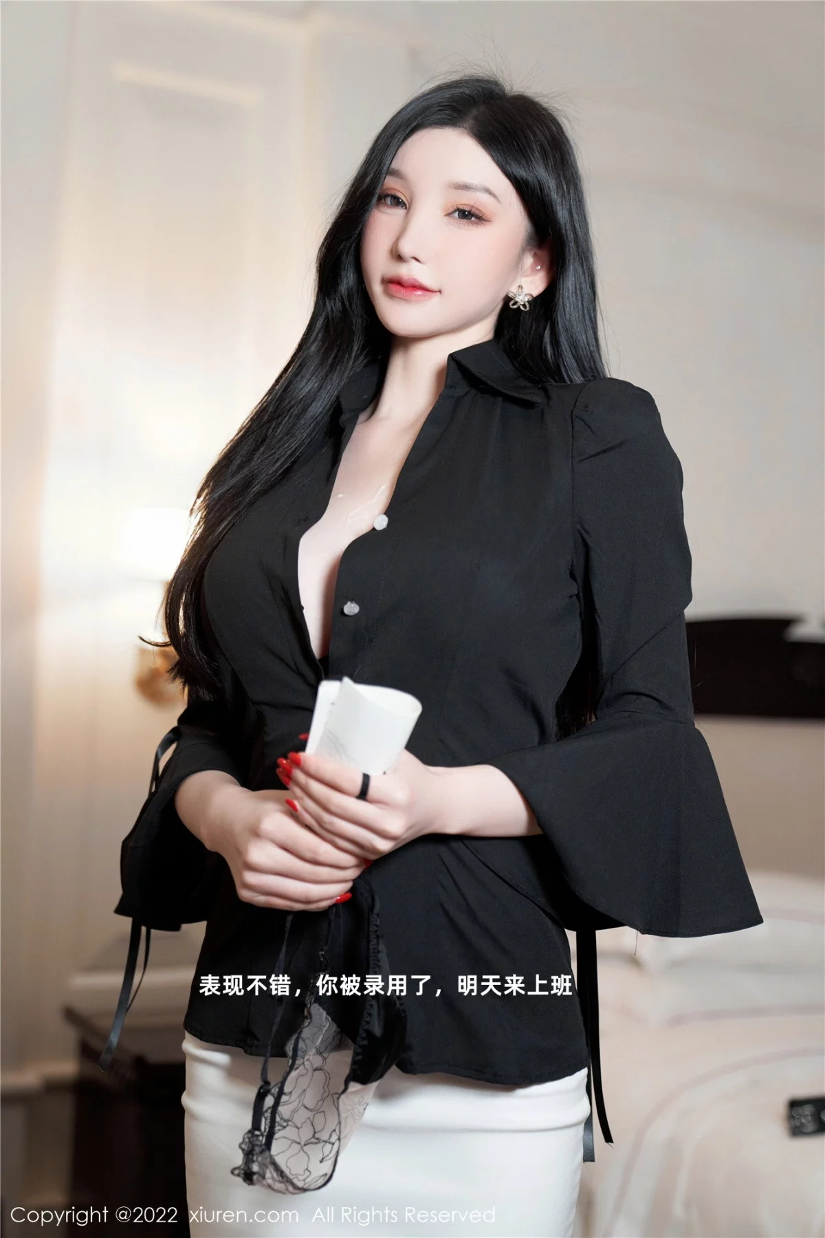 [[XiuRen秀人网]秀人网]No.6012_女神周于希Sally脱职业装露黑色内衣秀完美身材迷人诱惑写真94P