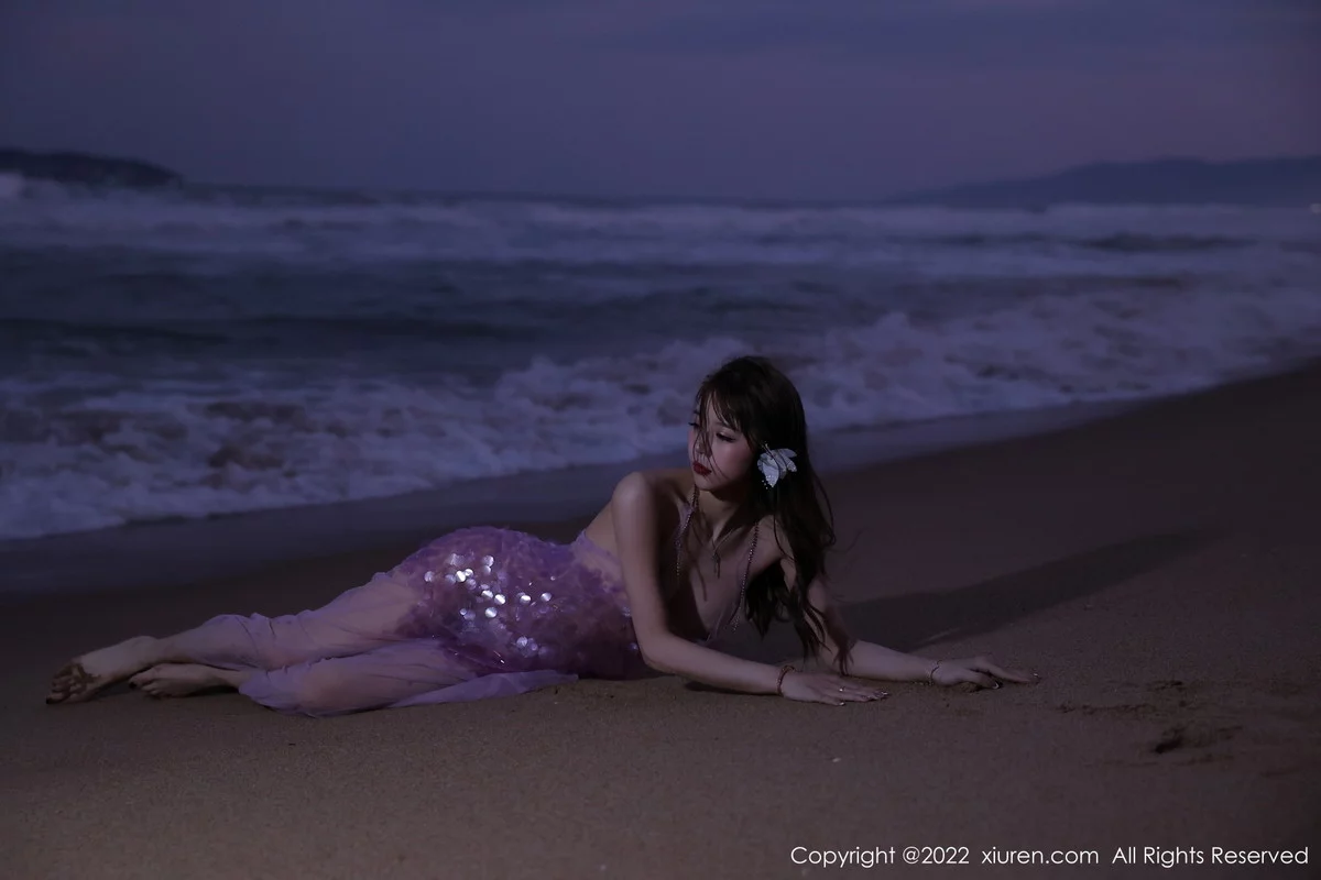 [[XiuRen秀人网]秀人网]No.5890_模特tina_甜仔海南旅拍沙滩场景粉色真空裙秀凹凸身材诱惑写真53P