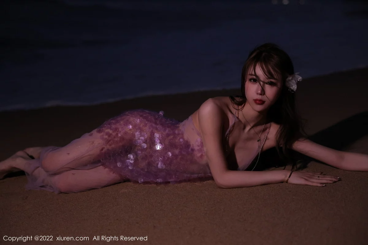 [[XiuRen秀人网]秀人网]No.5890_模特tina_甜仔海南旅拍沙滩场景粉色真空裙秀凹凸身材诱惑写真53P