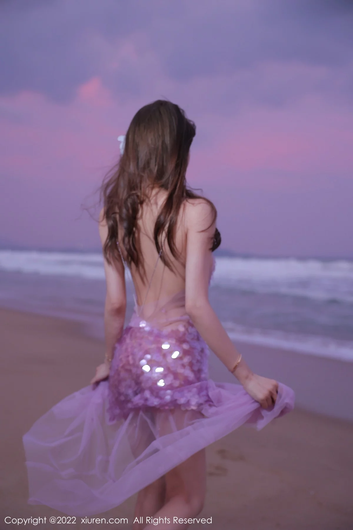 [[XiuRen秀人网]秀人网]No.5890_模特tina_甜仔海南旅拍沙滩场景粉色真空裙秀凹凸身材诱惑写真53P