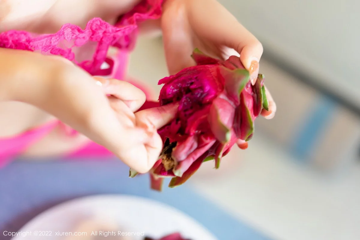 [[XiuRen秀人网]秀人网]No.6058_模特张思允Nice脱玫红色外衣露性感轻透薄纱内衣惹火诱惑写真75P