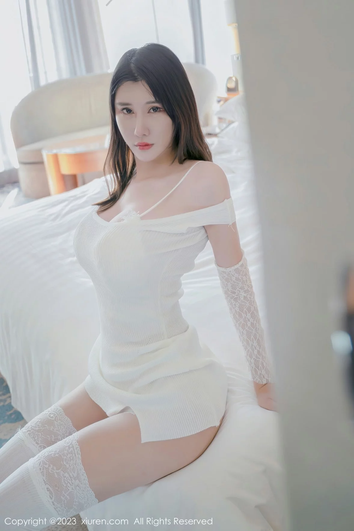 [[XiuRen秀人网]秀人网]No.6128_模特夏沫沫tifa阳朔旅拍居家系列性感白色服秀丰乳肥臀诱惑写真63P