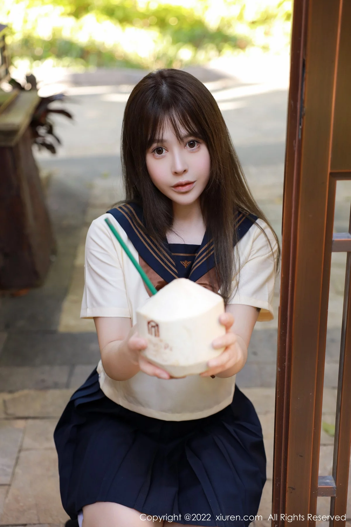 [[XiuRen秀人网]秀人网]No.6021_女神Evelyn艾莉南京旅拍户外性感白色水手服秀完美身材诱惑写真66P