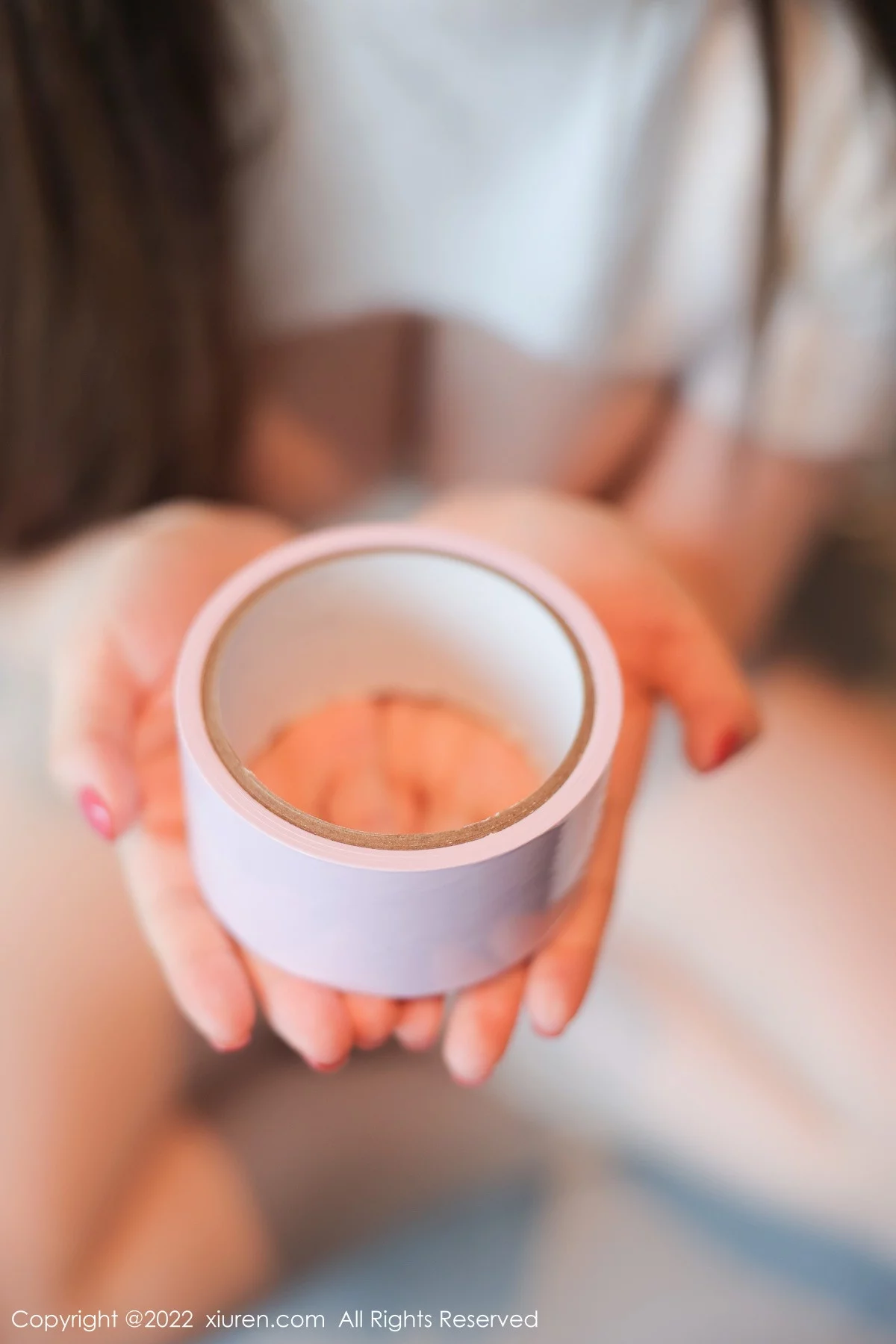 [[XiuRen秀人网]秀人网]No.6035_模特豆瓣酱白色轻透收身衣配牛仔短裤露黑色蕾丝内衣诱惑写真86P