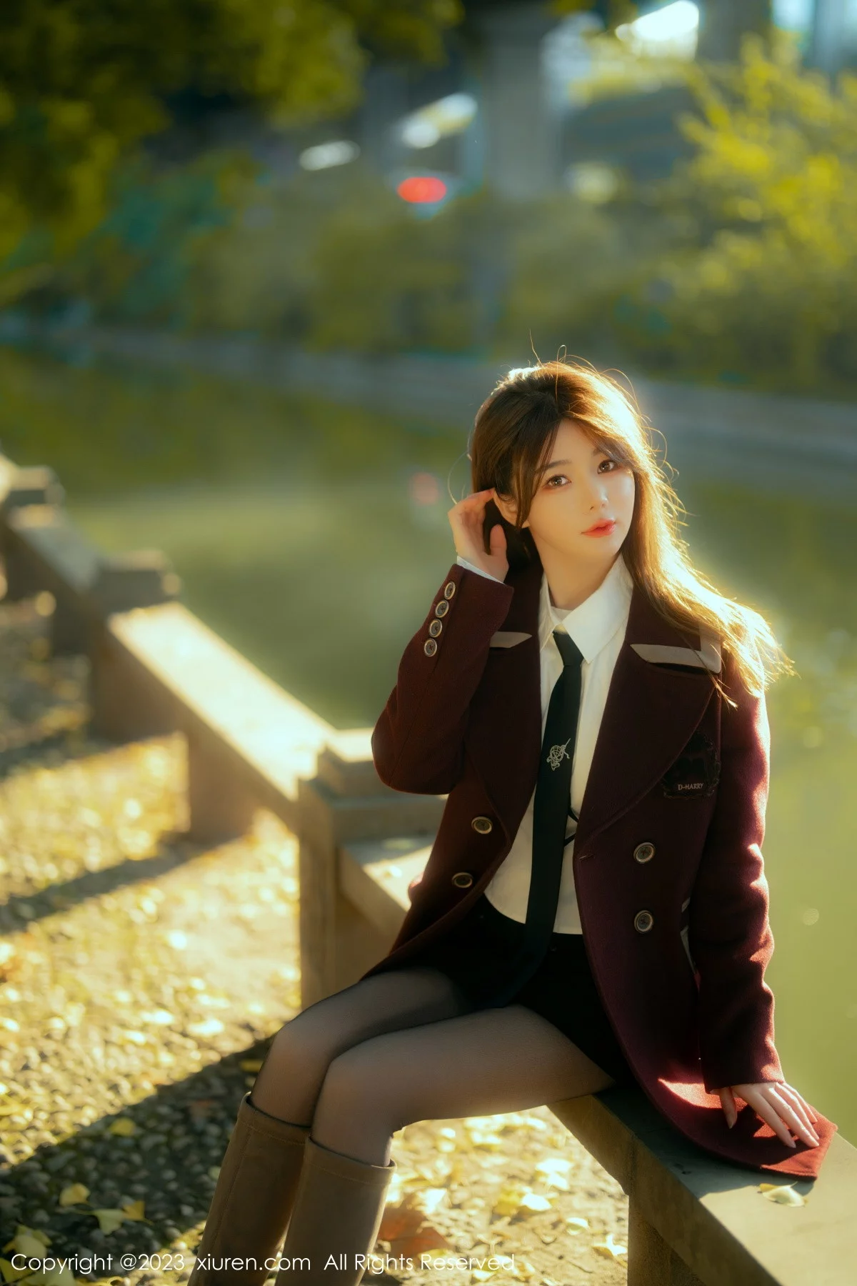 [[XiuRen秀人网]秀人网]No.6137_模特婠婠么性感白T配黑色短裙露超薄黑丝秀曼妙身姿诱惑写真91P