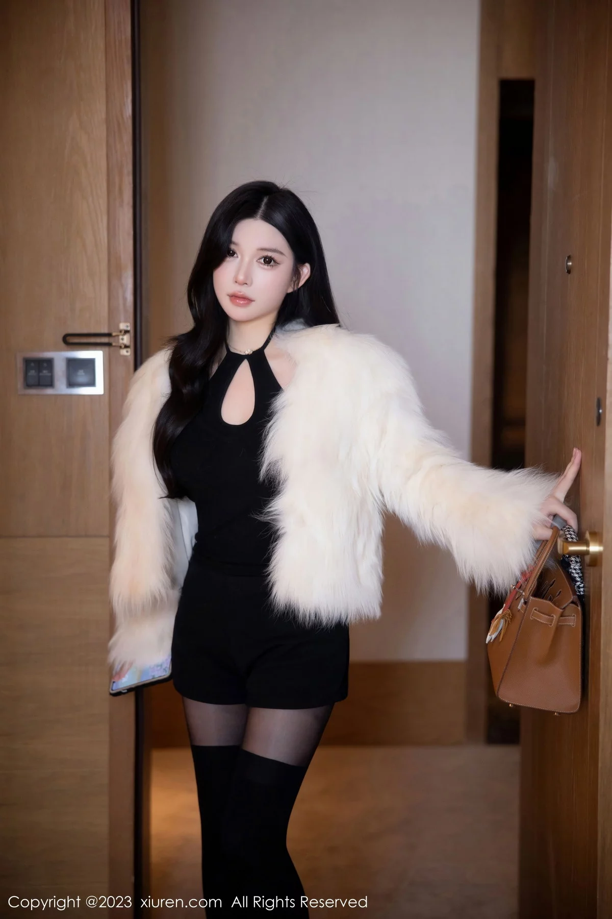 [[XiuRen秀人网]秀人网]No.6212_模特林珊珊黑色收身服饰露性感黑色轻透蕾丝内衣极致诱惑写真81P