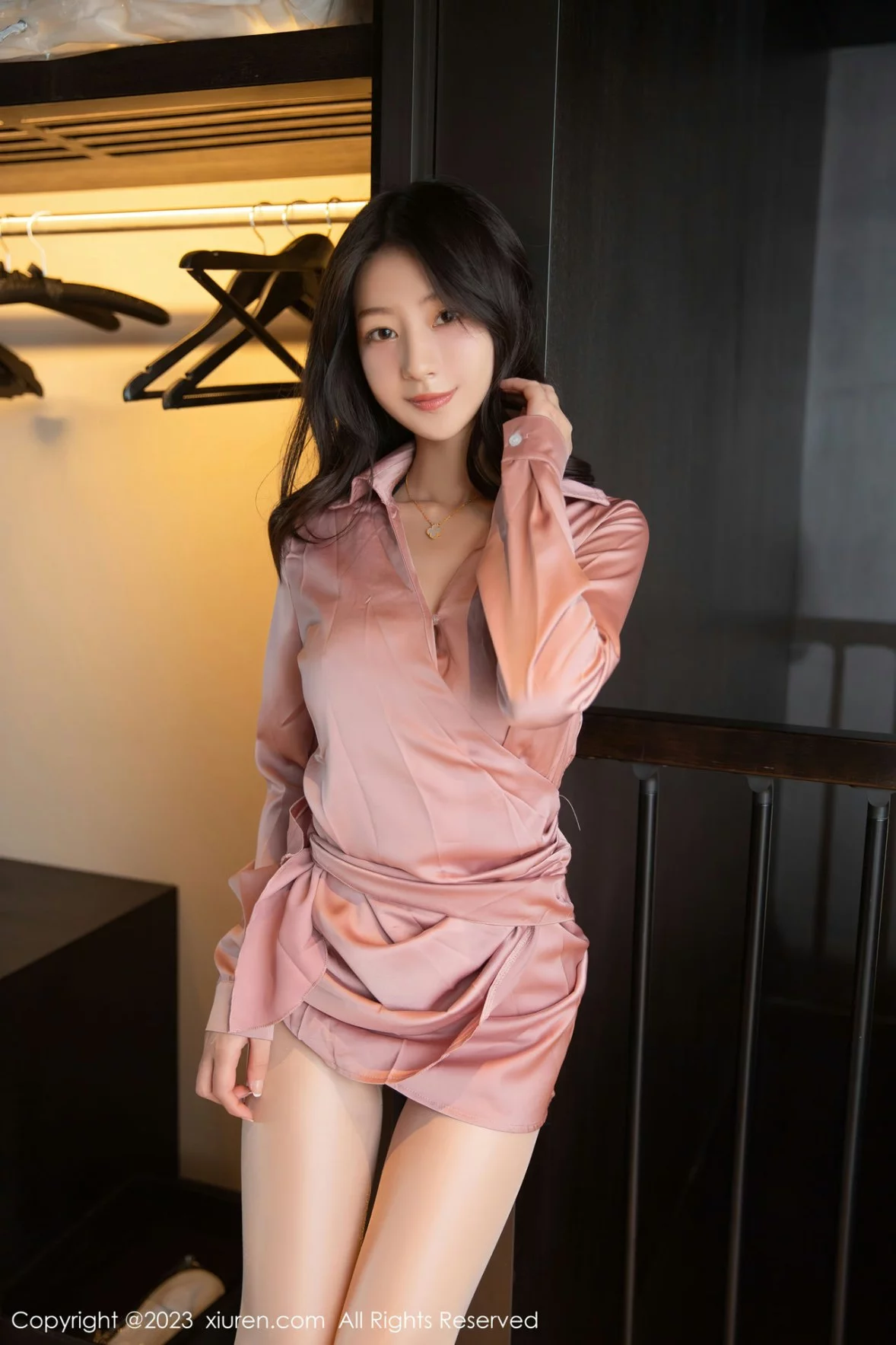 [[XiuRen秀人网]秀人网]No.6211_模特熊小诺私房半脱露暗绿色蕾丝内衣秀曼妙身姿迷人诱惑写真77P