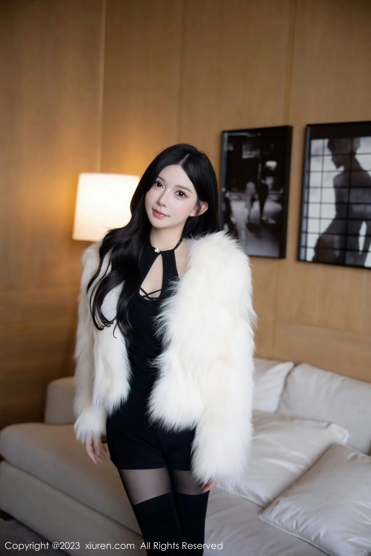 [[XiuRen秀人网]秀人网]No.6212_模特林珊珊黑色收身服饰露性感黑色轻透蕾丝内衣极致诱惑写真81P