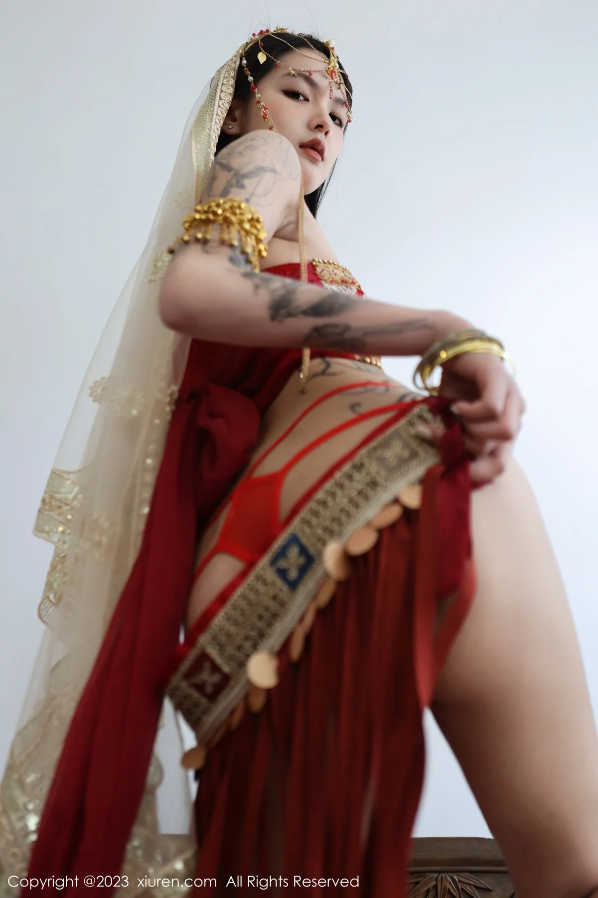 [[XiuRen秀人网]秀人网]No.6240_模特乔一一性感异域风情舞女服饰秀曼妙身姿迷人气质诱惑写真76P