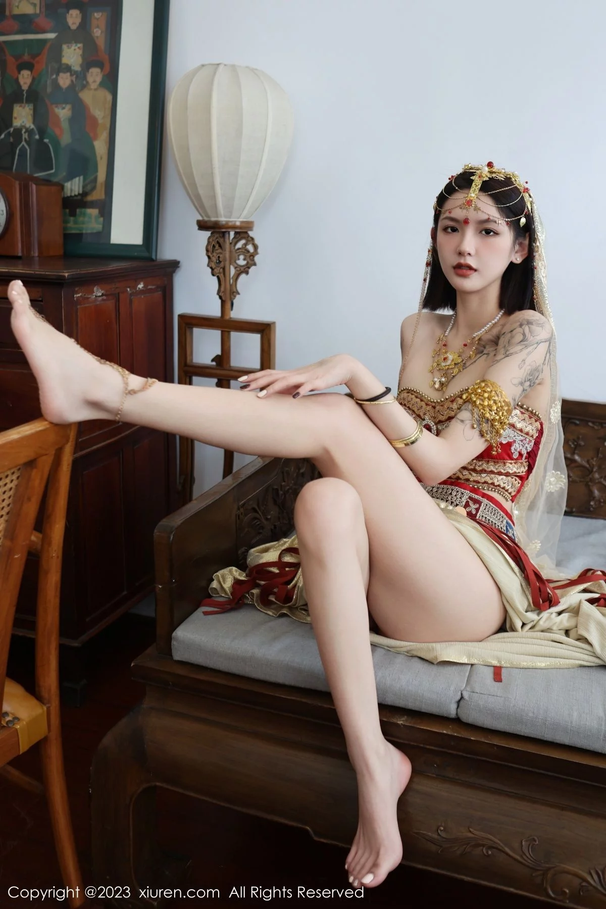 [[XiuRen秀人网]秀人网]No.6240_模特乔一一性感异域风情舞女服饰秀曼妙身姿迷人气质诱惑写真76P